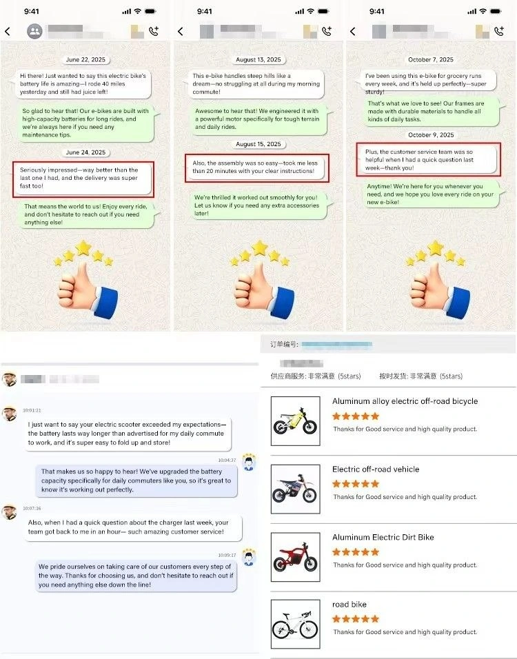 Buyer feedback and business communication